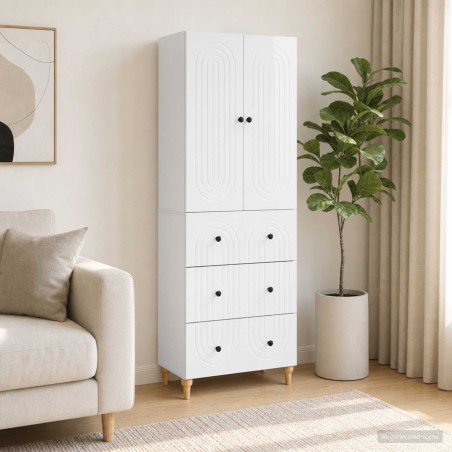 Ensemble de Meubles 2 pcs 66 x 34,5 x 90 cm Bois d'ingénierie 614717614717