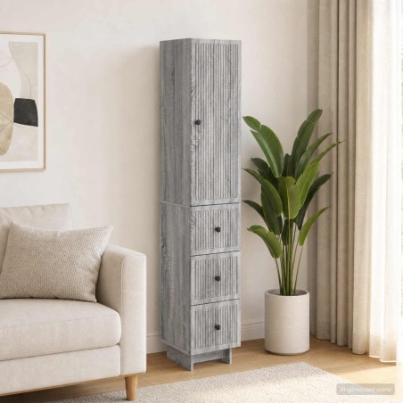 Ensemble de Meubles 2 pcs 33 x 34,5 x 90 cm Bois d'ingénierie 614719614719