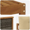 Ensemble de canapés d'extérieur 7 pcs Naturel et Beige 614723614723