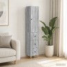 Ensemble de Meubles 2 pcs 33 x 34,5 x 90 cm Bois d'ingénierie 614725614725