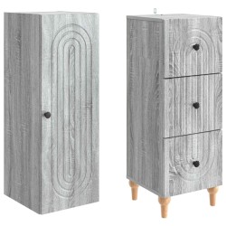 Ensemble de Meubles 2 pcs 33 x 34,5 x 90 cm Bois d'ingénierie 614725614725