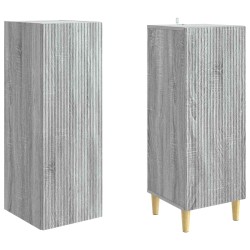 Ensemble de Meubles 2 pcs 33 x 34,5 x 90 cm Bois d'ingénierie 614726614726