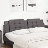 Coussin de tête de lit Zadar gris 180 cm similicuir 614729614729