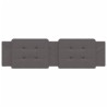 Coussin de tête de lit Zadar gris 180 cm similicuir 614729614729