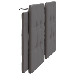Coussin de tête de lit Zadar gris 180 cm similicuir 614729614729