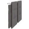 Coussin de tête de lit Zadar gris 180 cm similicuir 614729614729