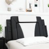 Coussin de tête de lit Viana noir et blanc 100 cm similicuir 614731614731