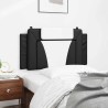 Coussin de tête de lit Viana noir et blanc 100 cm similicuir 614731614731
