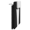 Coussin de tête de lit Viana noir et blanc 100 cm similicuir 614731614731