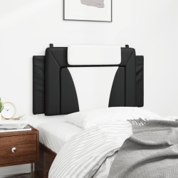 Coussin de tête de lit Viana noir et blanc 100 cm similicuir 614732614732