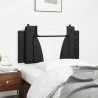 Coussin de tête de lit Viana noir et blanc 100 cm similicuir 614732614732
