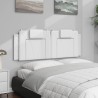 Coussin de tête de lit Viana blanc 120 cm similicuir 614734614734