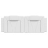 Coussin de tête de lit Viana blanc 120 cm similicuir 614734614734