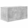 Ensemble de meuble TV 6 pcs Gris béton Bois d'ingénierie 614738614738