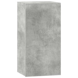 Ensemble de meuble TV 6 pcs Gris béton Bois d'ingénierie 614738614738