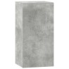 Ensemble de meuble TV 6 pcs Gris béton Bois d'ingénierie 614738614738