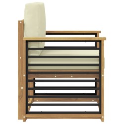 Ensemble de canapés d'extérieur Polyester Blanc 614739614739