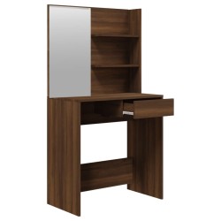 Ensemble de coiffeuse Chêne marron 74,5x40x141 cm 614740614740