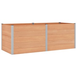 Jardinière surélevée Marron 250 x 100 x 91 cm 614741614741