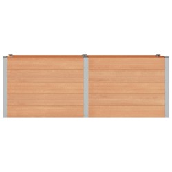 Jardinière surélevée Marron 250 x 100 x 91 cm 614741614741