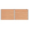 Jardinière surélevée Marron 250 x 100 x 91 cm 614741614741