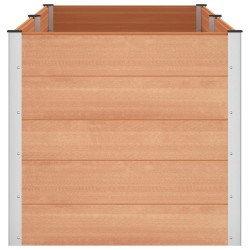 Jardinière surélevée Marron 250 x 100 x 91 cm 614741614741