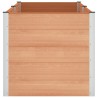 Jardinière surélevée Marron 250 x 100 x 91 cm 614741614741