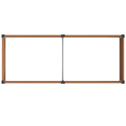 Jardinière surélevée Marron 250 x 100 x 91 cm 614741614741