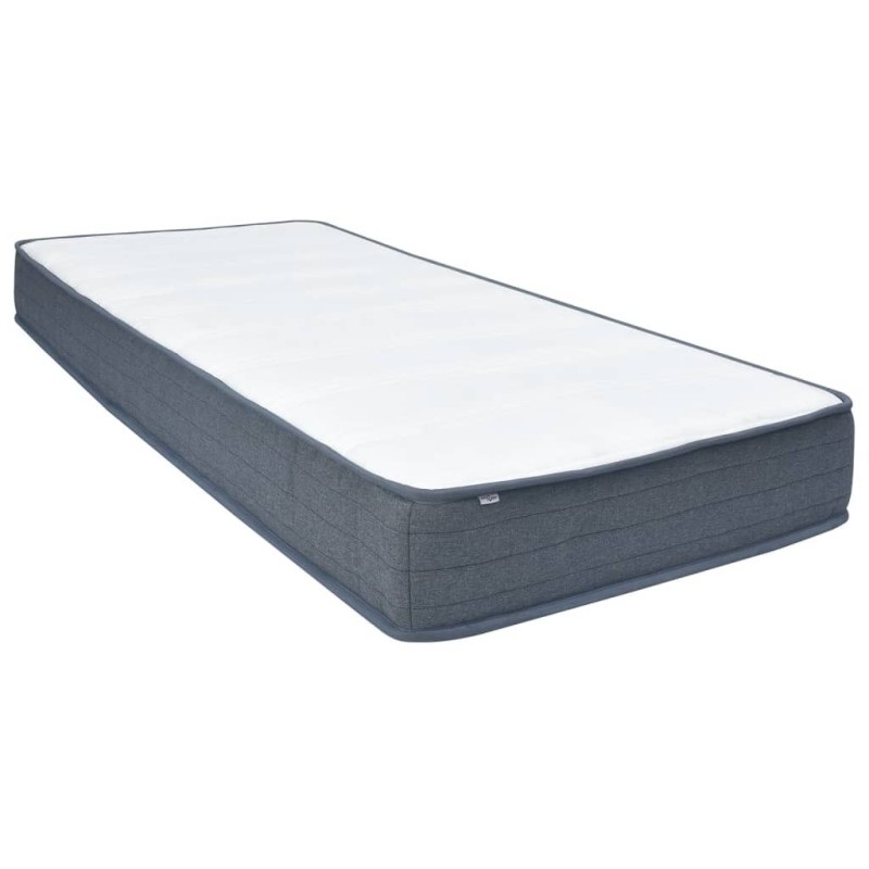 Matelas de sommier à lattes 160x80x20 cm mi-doux tissu 614743614743