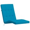 Coussins de chaise longue lot de 2 bleu clair tissu oxford 614758614758