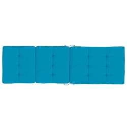 Coussins de chaise longue lot de 2 bleu clair tissu oxford 614758614758