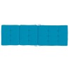 Coussins de chaise longue lot de 2 bleu clair tissu oxford 614758614758