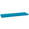 Coussins de chaise longue lot de 2 bleu clair tissu oxford 614758614758