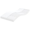 Matelas en mousse blanc 100x210 cm 7 zones dureté 20 ILD 614760614760
