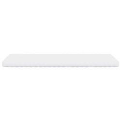 Matelas en mousse blanc 100x210 cm 7 zones dureté 20 ILD 614760614760
