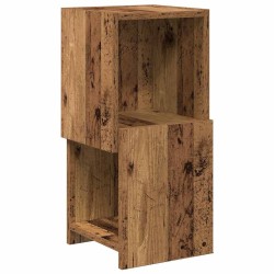 Meuble d'angle Bois ancien 25,5x25x55cm Bois d'ingénierie 614762614762