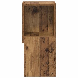 Meuble d'angle Bois ancien 25,5x25x55cm Bois d'ingénierie 614762614762