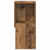 Meuble d'angle Bois ancien 25,5x25x55cm Bois d'ingénierie 614762614762