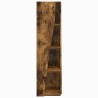 Meuble d'angle Chêne fumé 27,5x27x102cm Bois d'ingénierie 614764614764