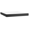 Matelas de lit à ressorts ensachés fermeté moyenne 152x203x20 cm similicuir 614776614776