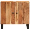 Meuble d'évier 62x33x58 cm bois d'acacia et d'ingénierie 614791614791