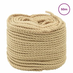 Corde de bateau 50 m 0.3 Naturel PP 614800614800