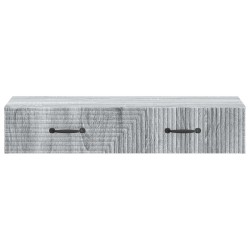 Table d'appoint murale Sonoma gris 87,5 x 34,5 x 17 cm 614806614806