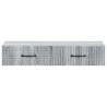 Table d'appoint murale Sonoma gris 87,5 x 34,5 x 17 cm 614806614806