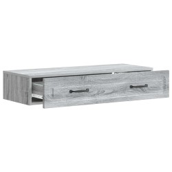 Table d'appoint murale Sonoma gris 87,5 x 34,5 x 17 cm 614807614807