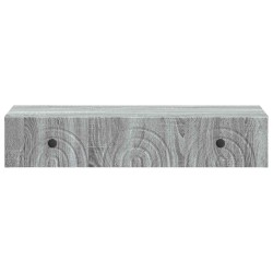 Table d'appoint murale Sonoma gris 87,5 x 34,5 x 17 cm 614808614808