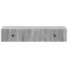 Table d'appoint murale Sonoma gris 87,5 x 34,5 x 17 cm 614808614808