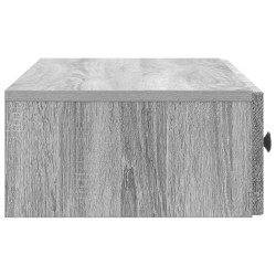Table d'appoint murale Sonoma gris 87,5 x 34,5 x 17 cm 614808614808