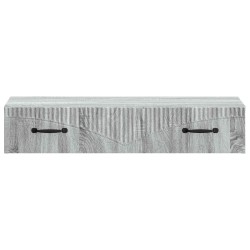Table d'appoint murale Sonoma gris 87,5 x 34,5 x 17 cm 614809614809