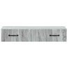 Table d'appoint murale Sonoma gris 87,5 x 34,5 x 17 cm 614809614809